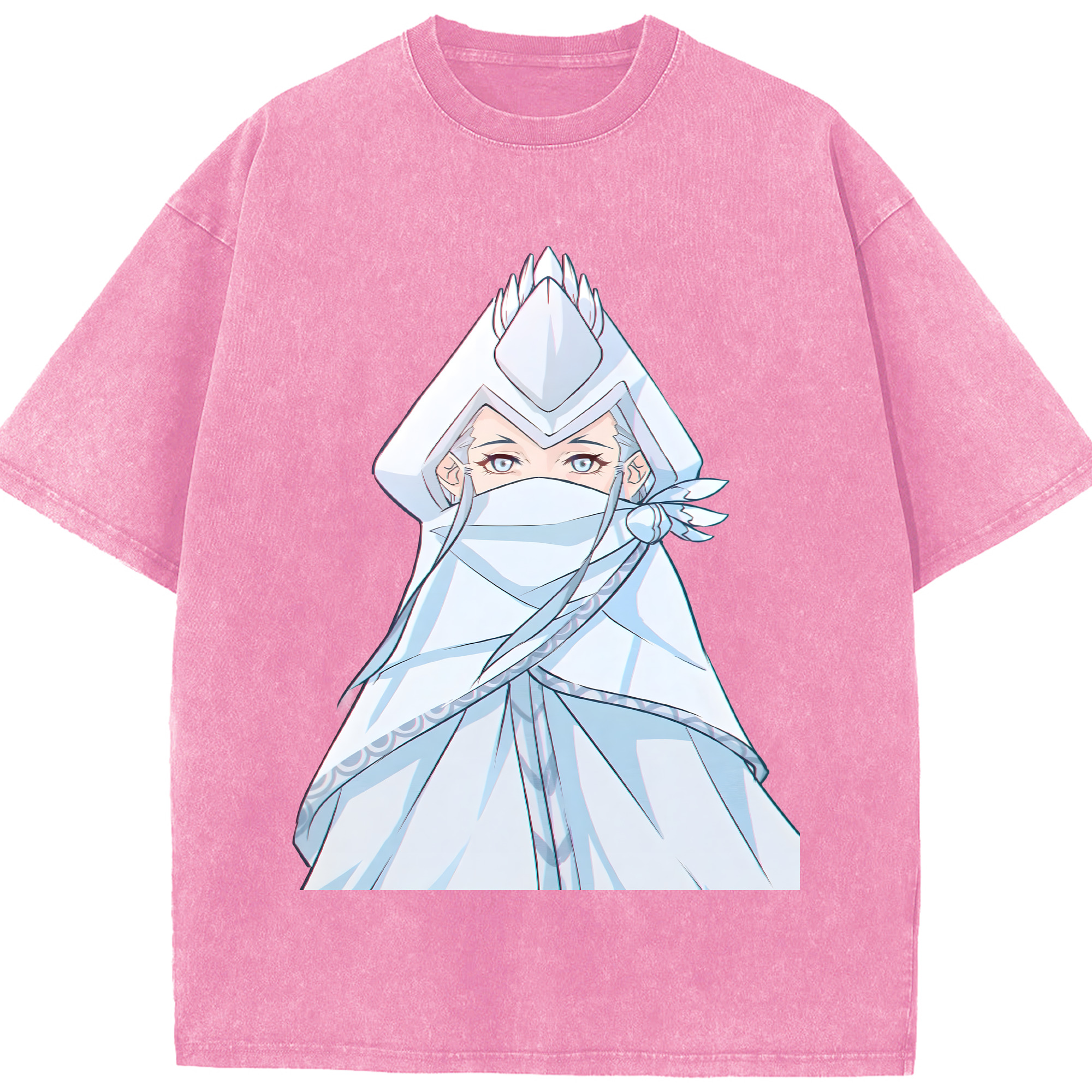 （画像用） Ne Zha 2 ナタ 魔童の大暴れ 綿100% ヴィンテージ風 半袖Tシャツ（フロントプリント）